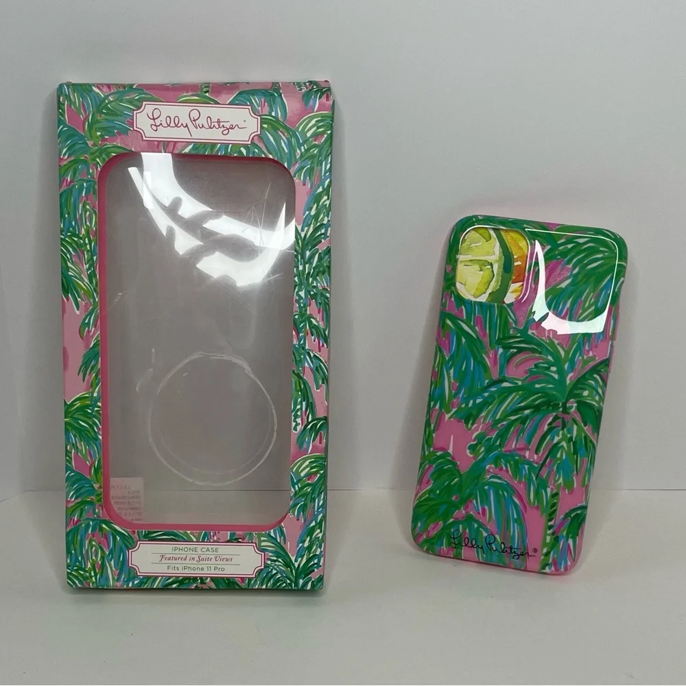 Lilly Pulitzer iPhone 11 Pro Pink Blossom‎ case new in box.